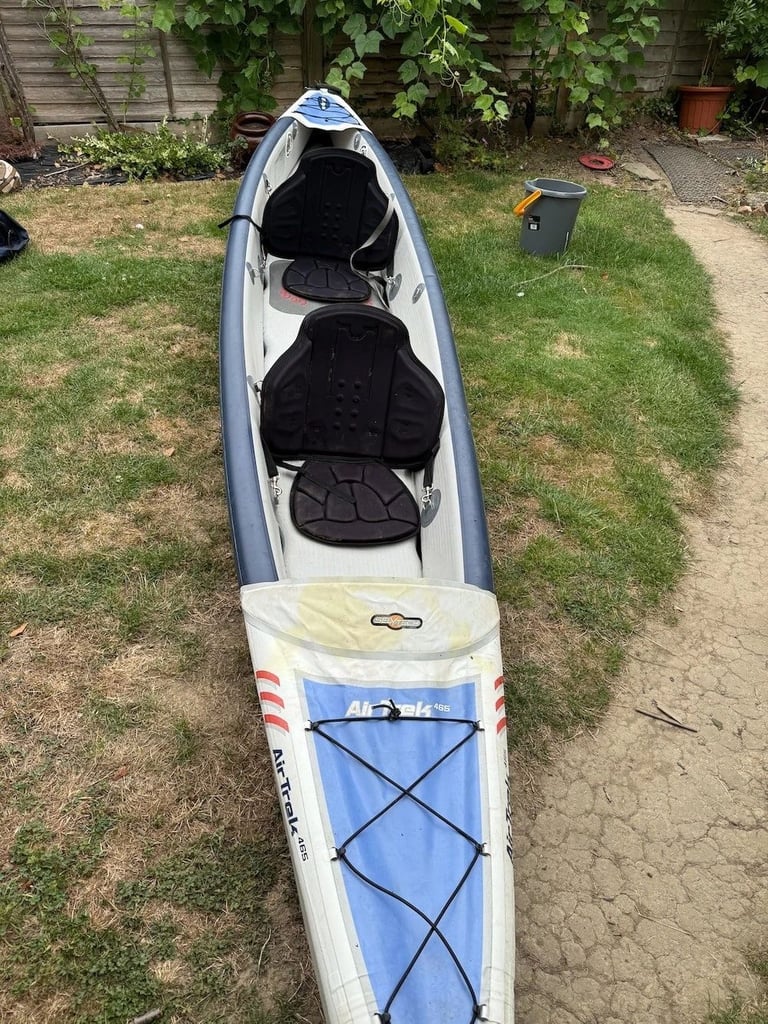 Inflatable kayak and SUP, 2 person, 4m65 x 0.78m, with all accessories