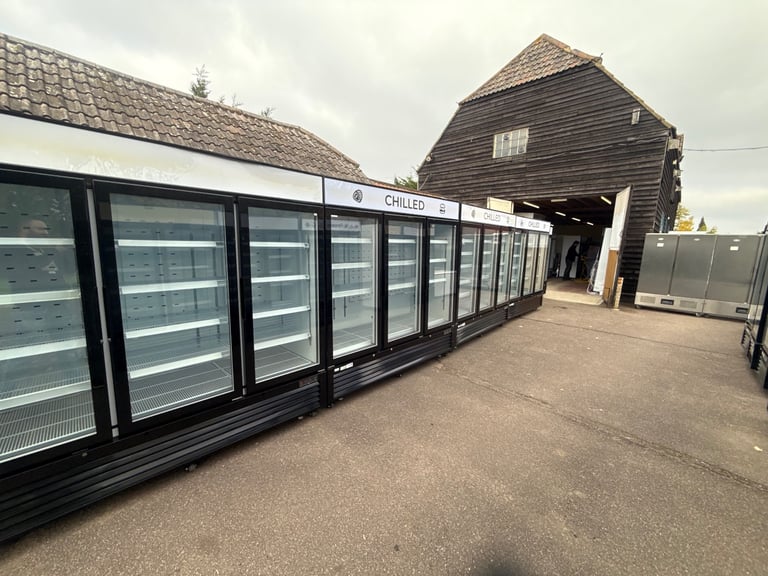 Commercial upright fridges or freezers cafe shop restaurant top quality 