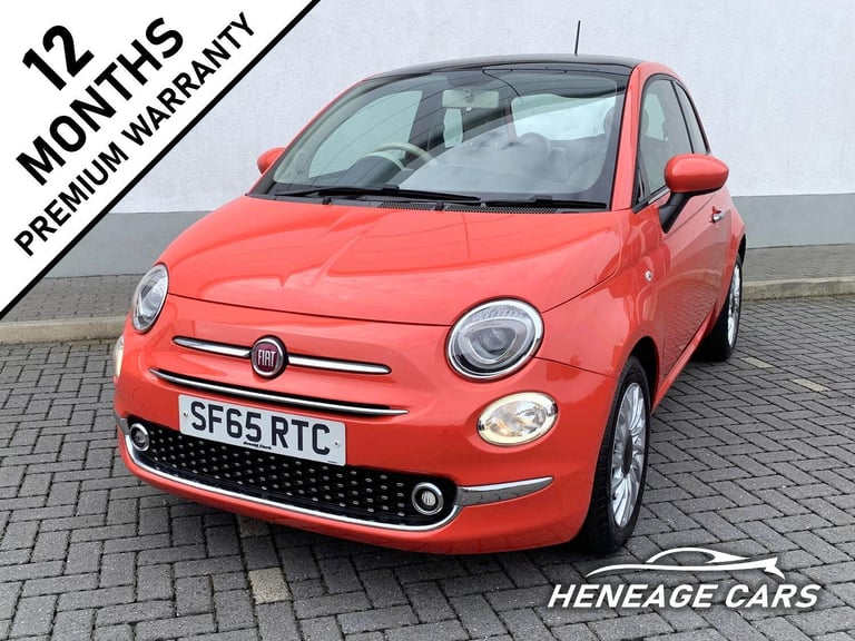 image for 2016 (65) Fiat 500 1.2 Lounge Petrol 3-Door