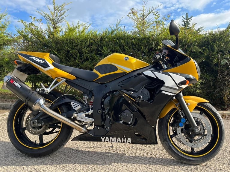 2003 03 YAMAHA YZF R6 SPECIAL LTD EDITION YELLOW YZFR6 SUPERSPORTS 600 SPORTS 