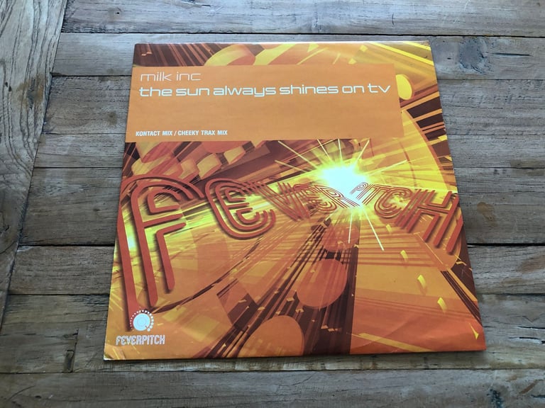 Milk Inc. - The Sun Always Shines On TV 12&quot; Vinyl Picture Sleeve