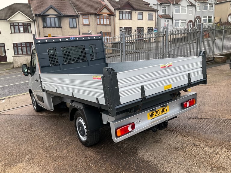 2020 VAUXHALL MOVANO 3500 L2 2.3 TURBO D 135 BHP FWD SINGLE CAB ALLOY TIPPER