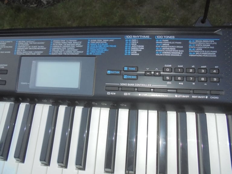 CASIO Piano/Keyboard + User's Guide & CASIO Song Book