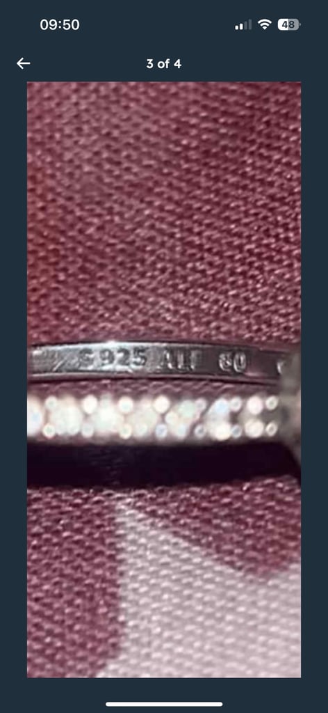 image for Pandora engagement ring set 