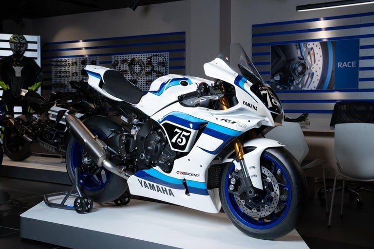 YAMAHA R1 GYTR - CRESCENT 75TH ANNIVERSARY EDITION - CALL OUR GYTR PRO SHOP NOW
