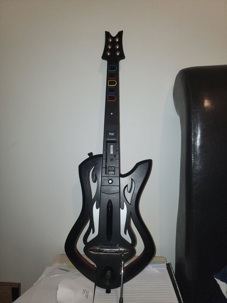 image for Guitar hero warriors of rock controller (Wii)