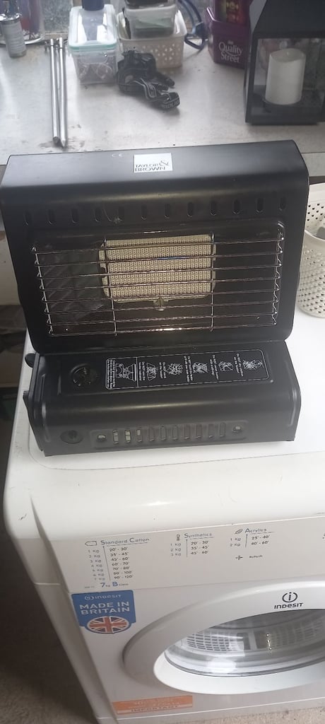 image for TAYLOR&BROWN PORTABLE GAS FIRE 