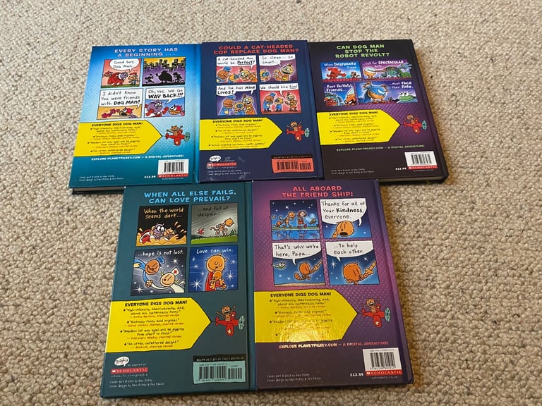 Dogman series by Dav Pilkey x 13