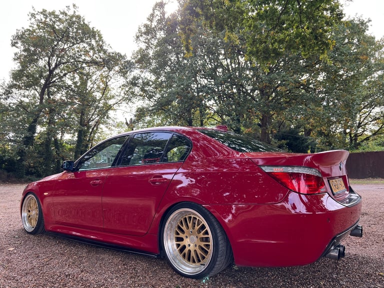 BMW 530D COBRA IMOLA RED MSPORT