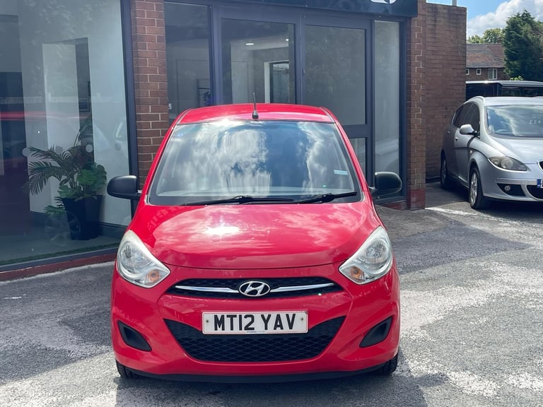 2012 Hyundai i10 1.2 Classic Euro 5 5dr HATCHBACK Petrol Manual