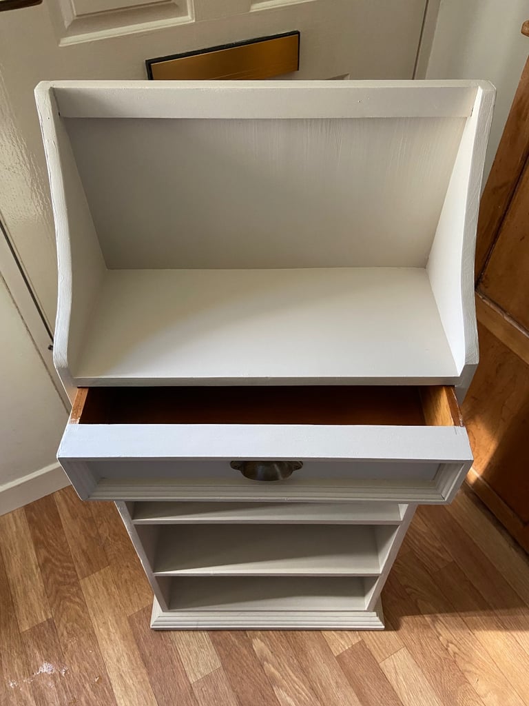Solid pine slim  bookcase