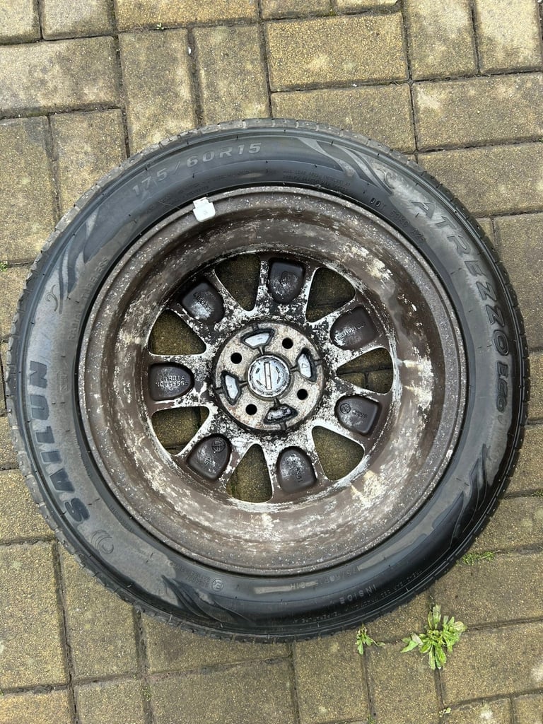 Nissan Micra K13 15” Wheel & Tyre 2010–17 Sailun Atrezzo Eco Tyres  175/60 R15