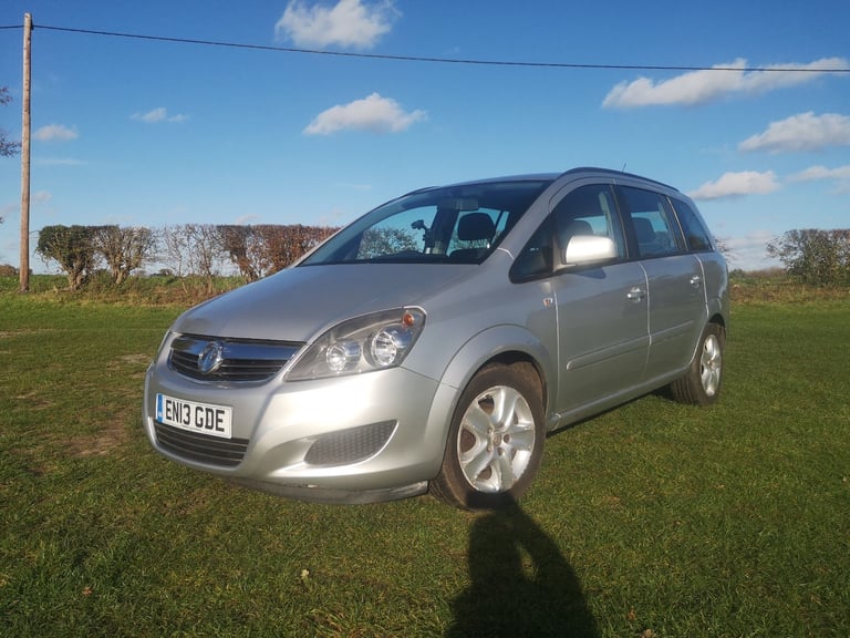 Vauxhall, ZAFIRA, MPV, 2013, Manual, 1598 (cc), 5 doors