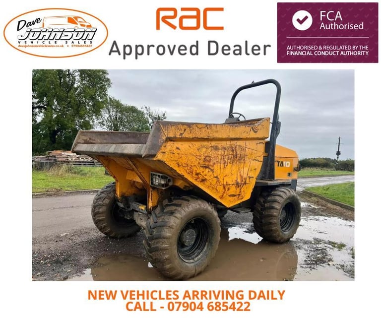 Dumper 10 ton Terex TA10 10t 2012 tip 