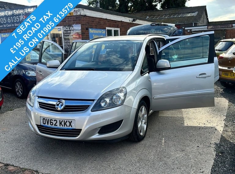 image for 2012 62 VAUXHALL ZAFIRA 1.7 CDTI ECOFLEX EXCLUSIV MPV 5DR DIESEL MANUAL EURO 5 (