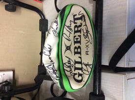 image for Signed Scarlets Rugby Ball