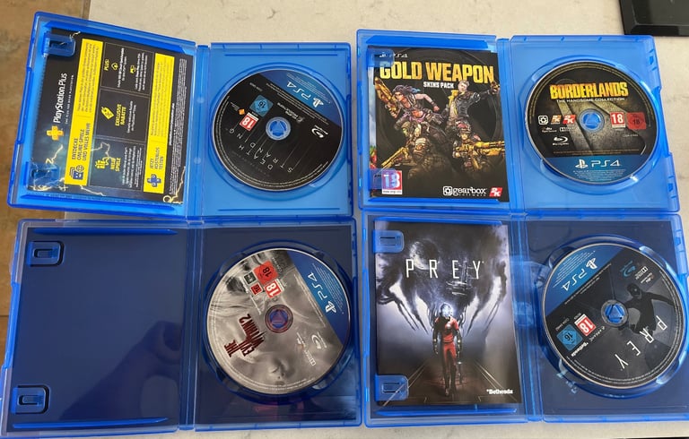 PS4 bundle - Prey, Death Stranding, The Evil Within 2 and Borderlands 1&2