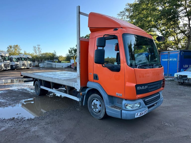 DAF TRUCKS LF45 [Phone number removed].5 ton flat bed truck Manaul 