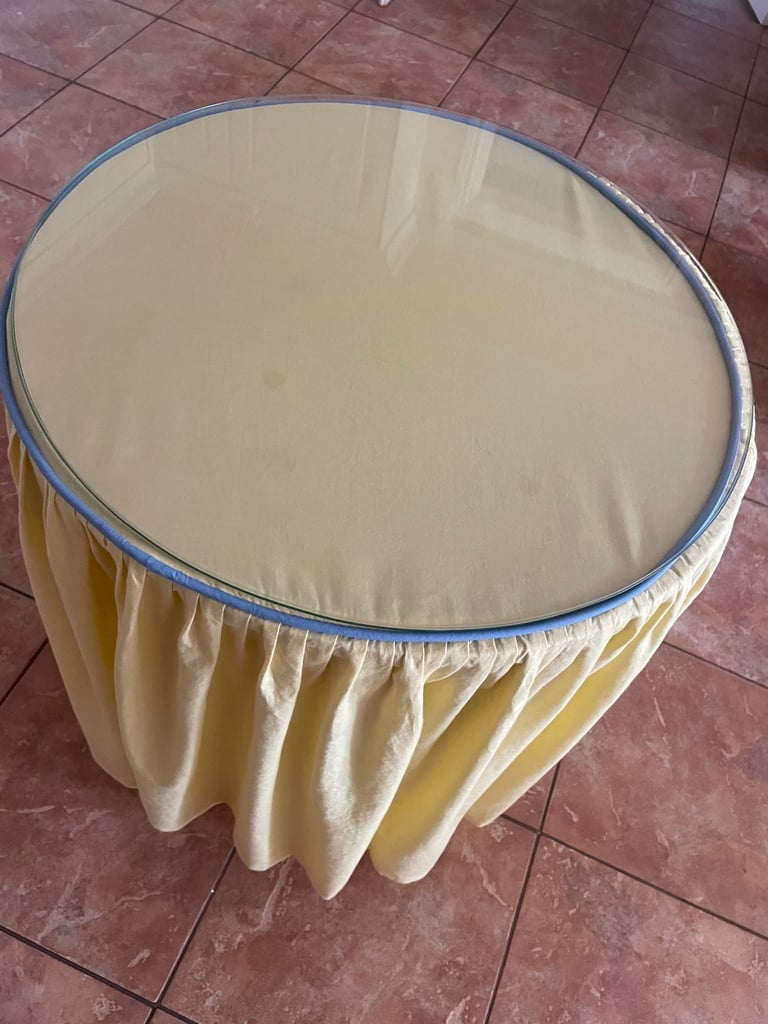 image for Glass top table