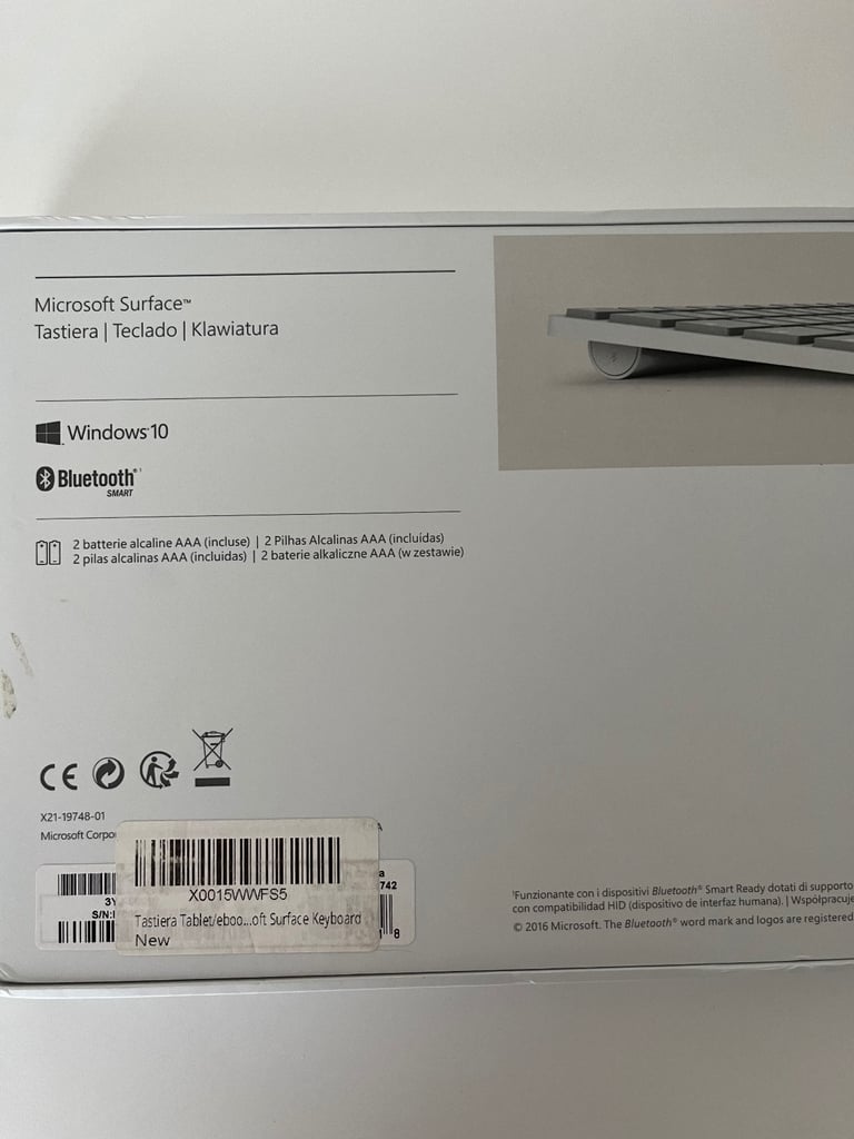 Microsoft surface bluetooth keyboard