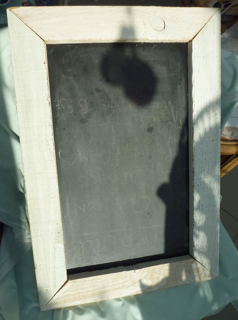 image for small framed chalkboard