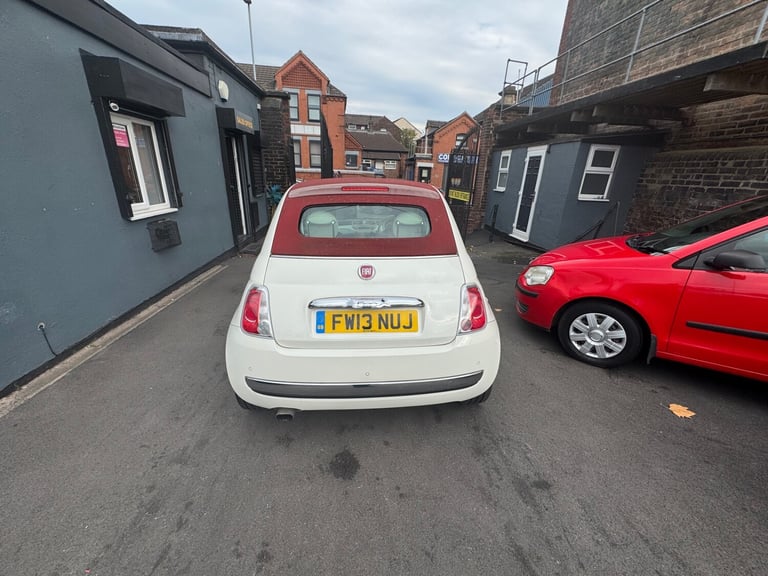 2013 Fiat 500 1.2 Lounge 2dr [Start Stop] CONVERTIBLE Petrol Manual