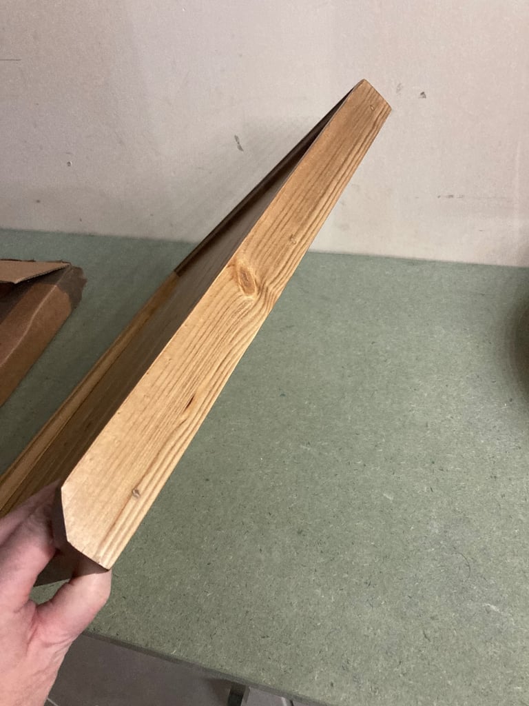 Wooden draining board large - Belfast, butler sink, New