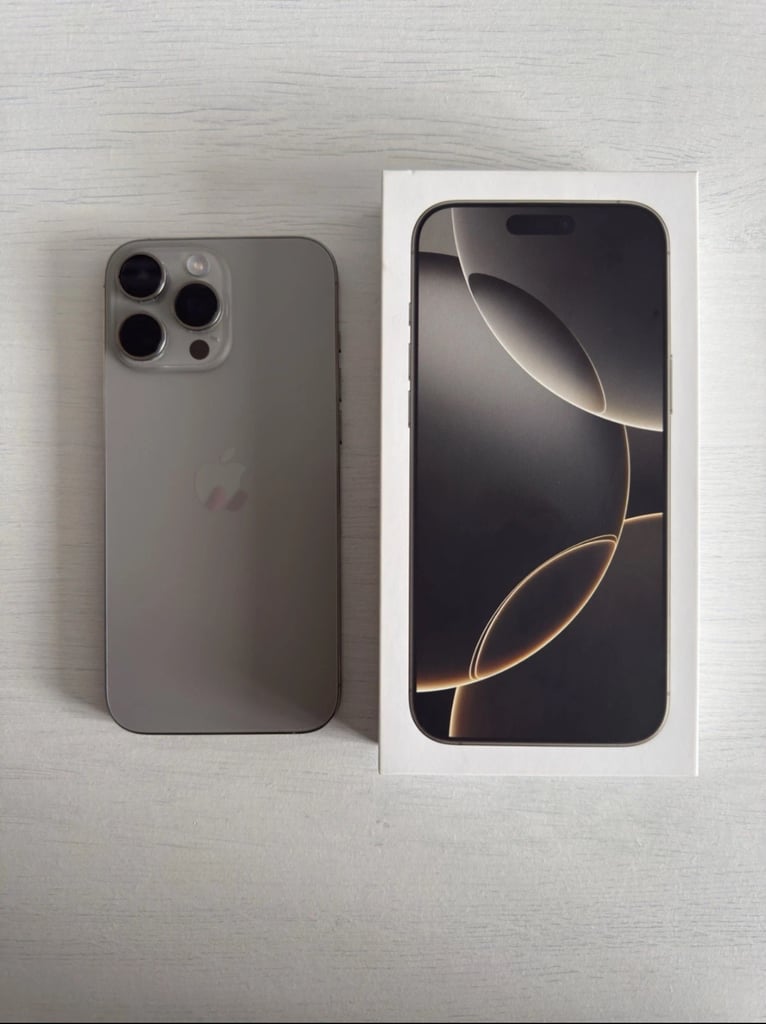 image for Apple iPhone 16 pro max 256gb