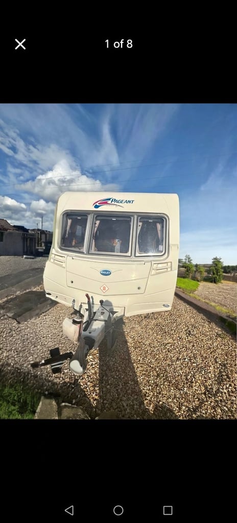 Bailey pageant series 6 caravan