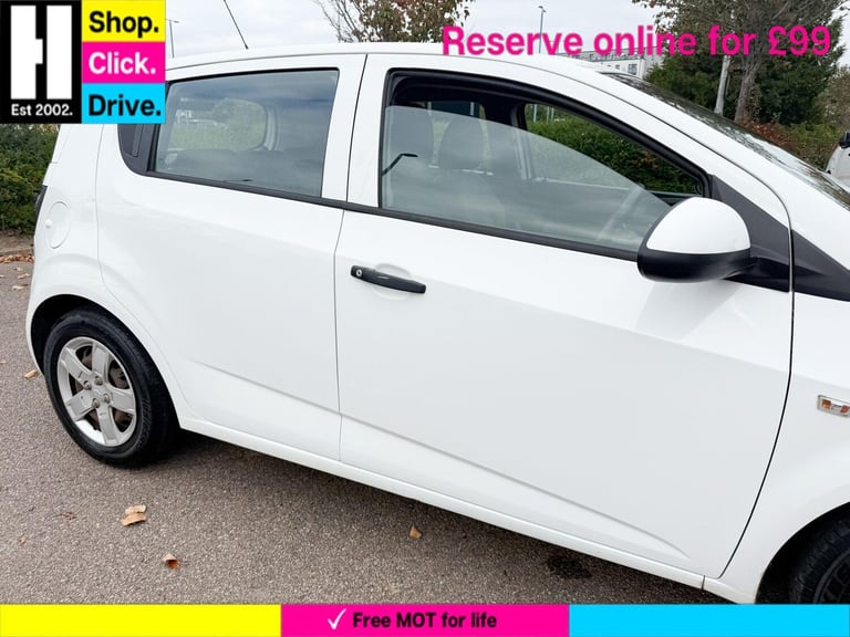 2012 Chevrolet Aveo 1.2 LS Hatchback 5dr Petrol Manual Euro 5 (s/s) (86 ps) HATCHBACK Petrol Manual
