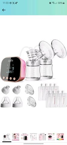Lulia Electric Breast Pump Portable | in Blairgowrie, Perth and Kinross |  Gumtree