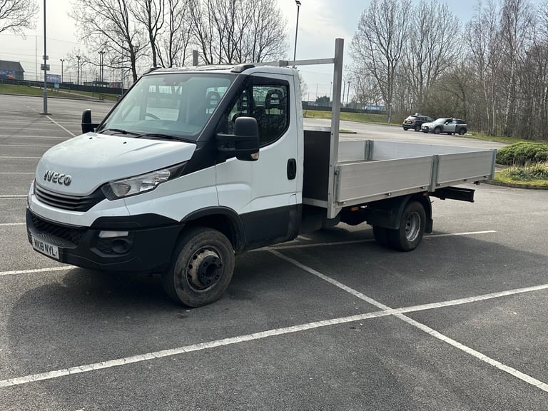 2018 18 Iveco Daily 70c18 Hi Matic Auto 3.0d Alloy Dropside Pick Up No Vat 
