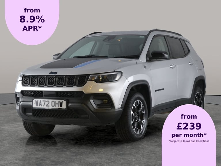 2022 Jeep Compass 1.3 GSE T4 11.4kWh Trailhawk SUV 5dr Petrol Plug-in Hybrid Auto 4xe Euro 6  Suv...
