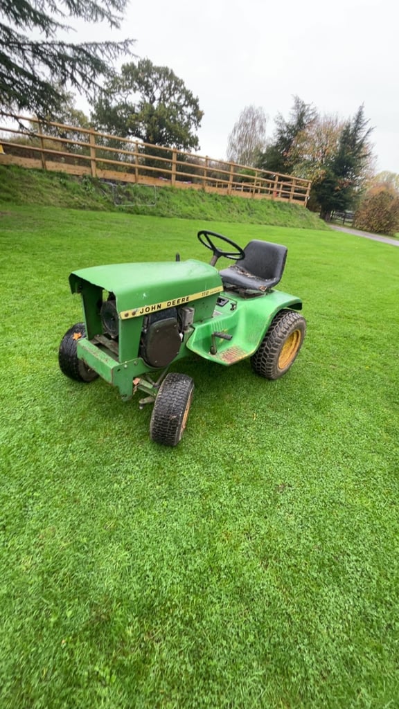 John deere garden compact tractor mower