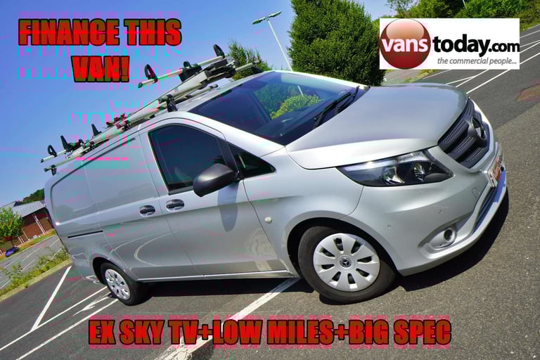 2020 Mercedes-Benz Vito 1.7 Vito 110 Progressive CDI + High Spec + Low Miles + Ex Sky TV Panel Va...