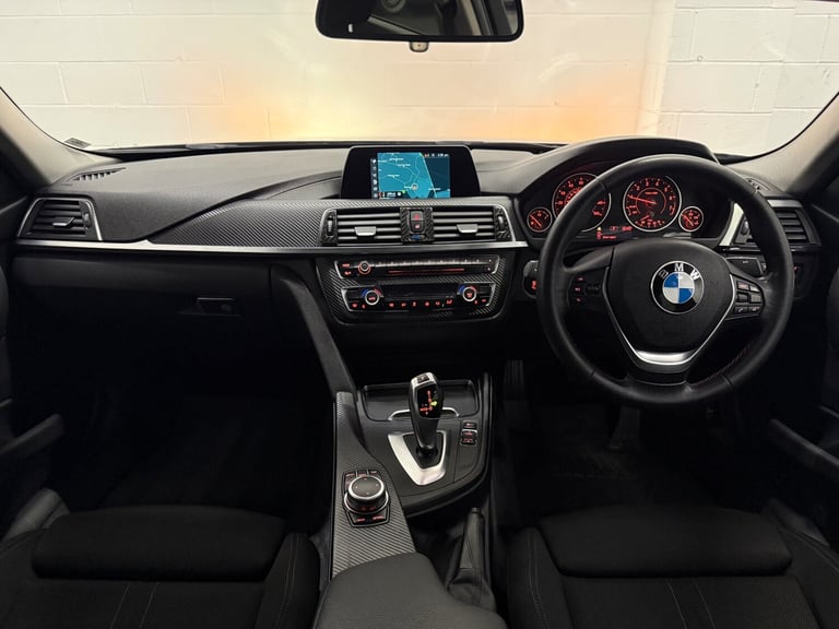 2018 68 BMW 318i 1.5 SPORT PETROL AUTOMATIC 134BHP BLACK EURO 6