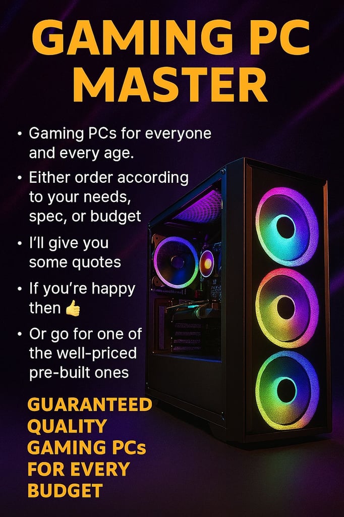 Gaming PC master