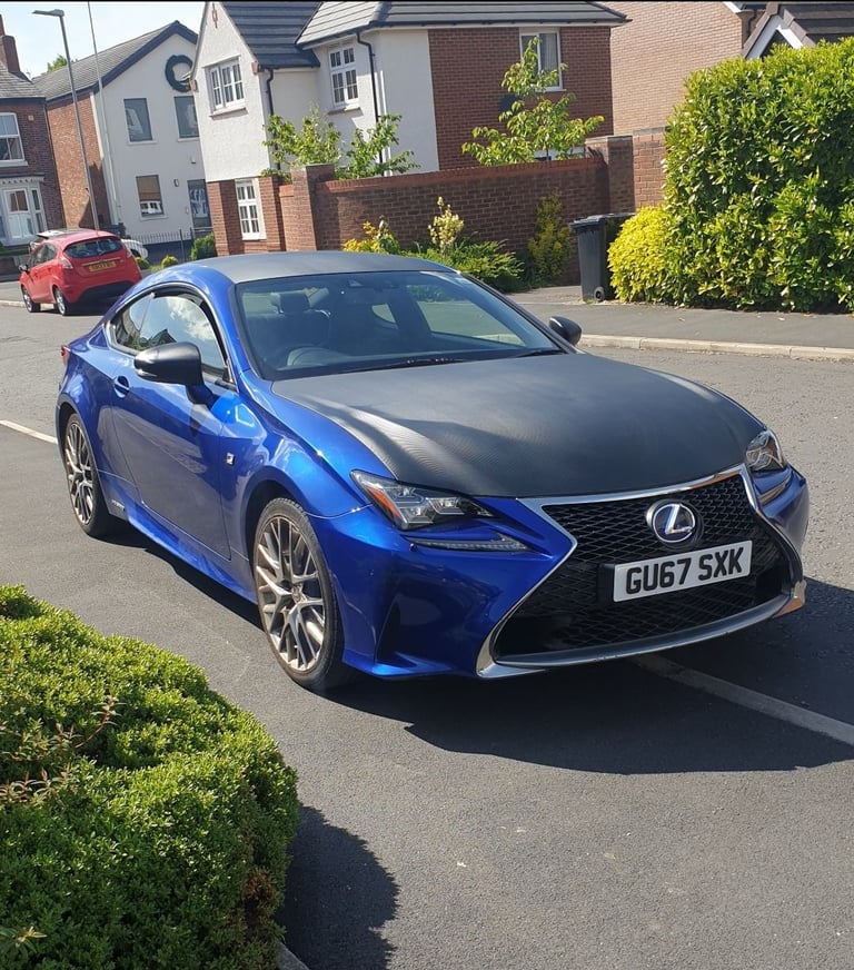 Lexus RC-300H F Sport Electric hybrid FULL HISTORY/LOW MILEAGE/LOW OWNERS £21K