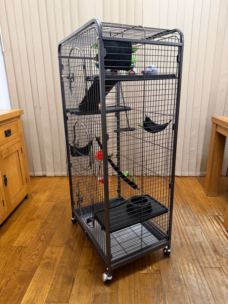 Large Multi-Level Small Animal Cage