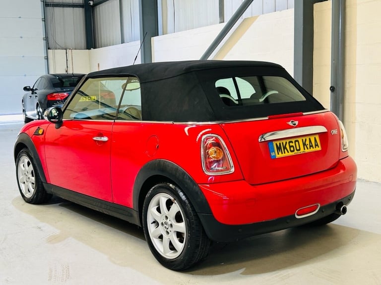2010 60 MINI CONVERTIBLE 1.6 ONE CONVERTIBLE 2DR PETROL MANUAL EURO 5 (98 PS)