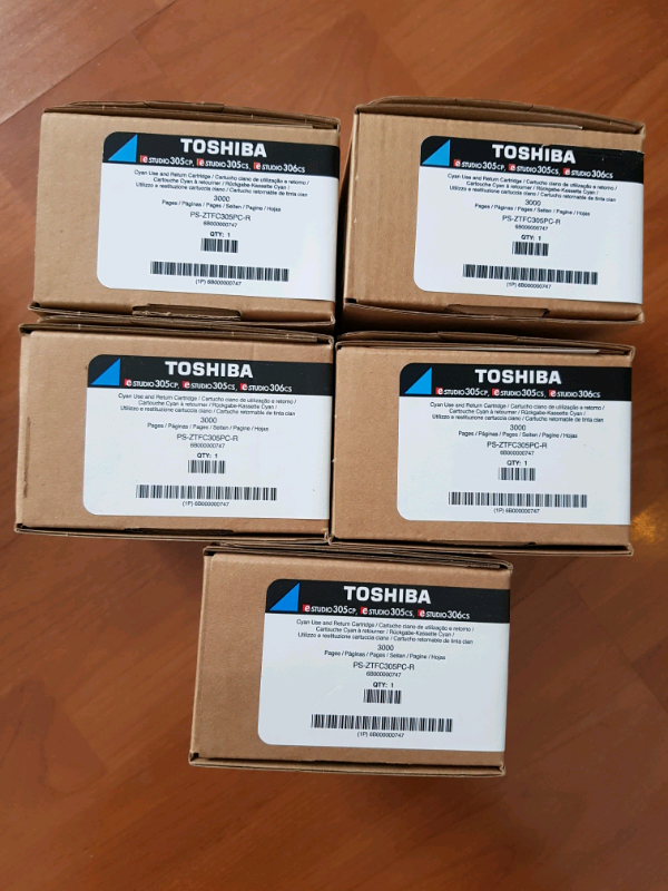 16 x Toshiba Cartridges for eStudio305cp, eStudio305cs, eStudio306cs