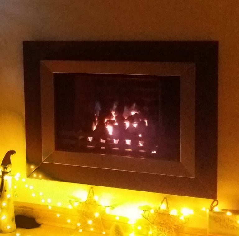 Gas fire