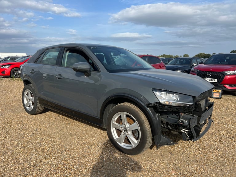 2020 AUDI Q2 SPORT GREY EURO 6 LOGBOOK SALVAGE DAMAGED REPAIR CAT S SUV DIESEL