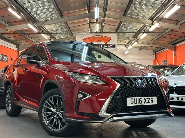 2016 Lexus RX 3.5 450h V6 F Sport CVT 4WD Euro 6 (s/s) 5dr ESTATE Petrol/Electric Hybrid Automatic