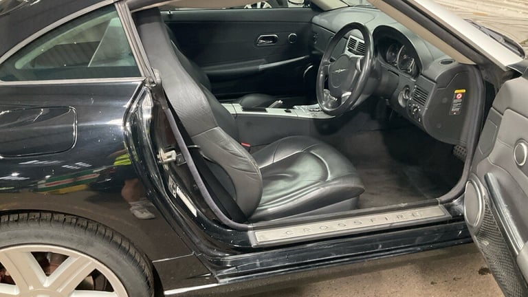 2007 Chrysler Crossfire 2007 3.2 V6 2dr Auto BLACK FULL LEATHER  COUPE Petrol Automatic