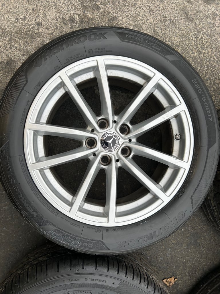 Mercedes c class alloy wheels 17inch 5x112
