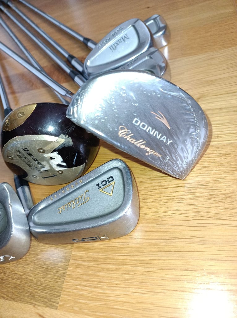 Golf Clubs Starter  Set With Stand Bag