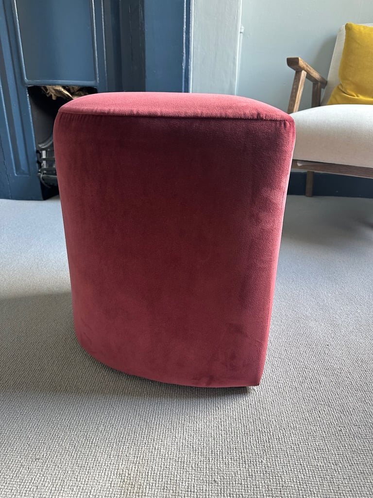 Loaf Aubergine Footstool – Perfect Condition – £150 (Stoke Newington)