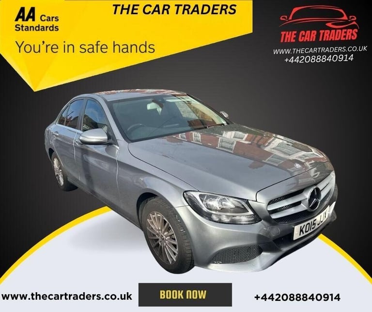 image for 2015 Mercedes-Benz C Class 2.1 C220d SE Saloon 4dr Diesel 7G-Tronic+ Euro 6 (s/s) (170 ps) Saloon...