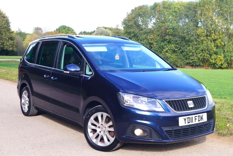 image for 2011 Seat Alhambra 2.0TDI 6-Speed 12-MOT 7-Seats Full Service SatNav 18" Panorama Towbar MPV